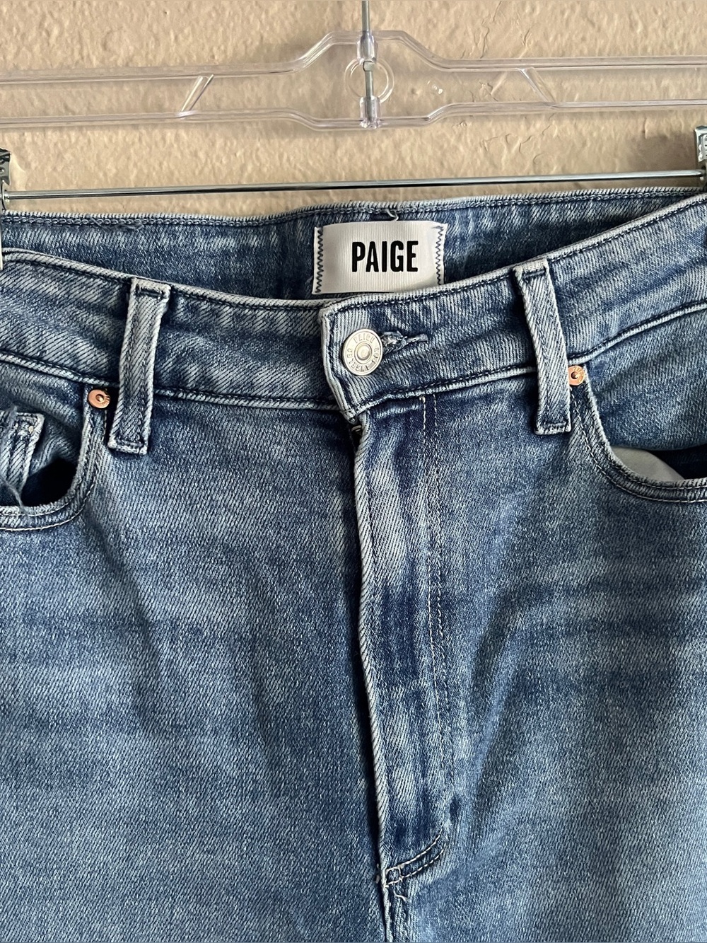 PAIGE Anessa High rise crop wide leg jeans - Picture 3 of 5
